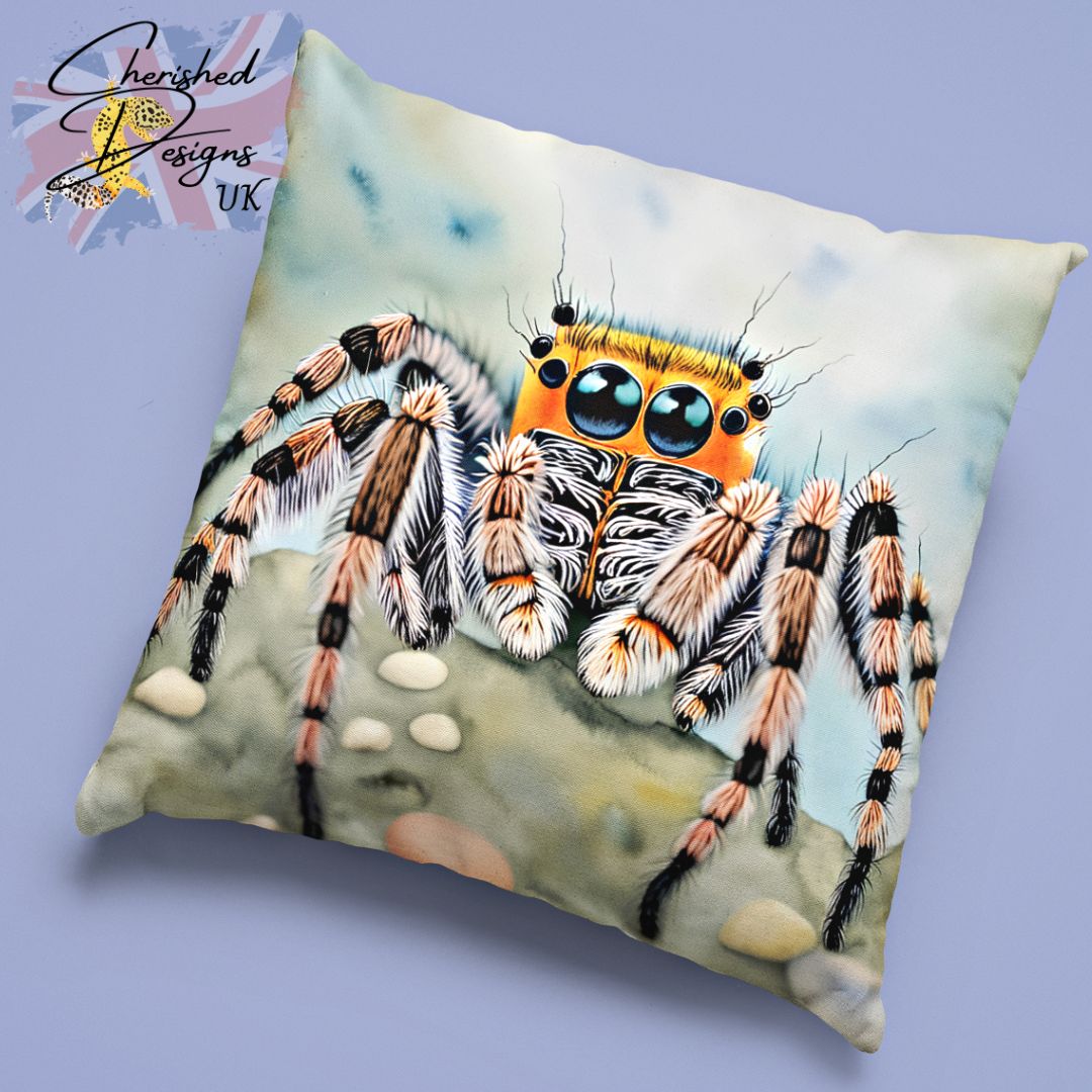 jumping spider gift pillow