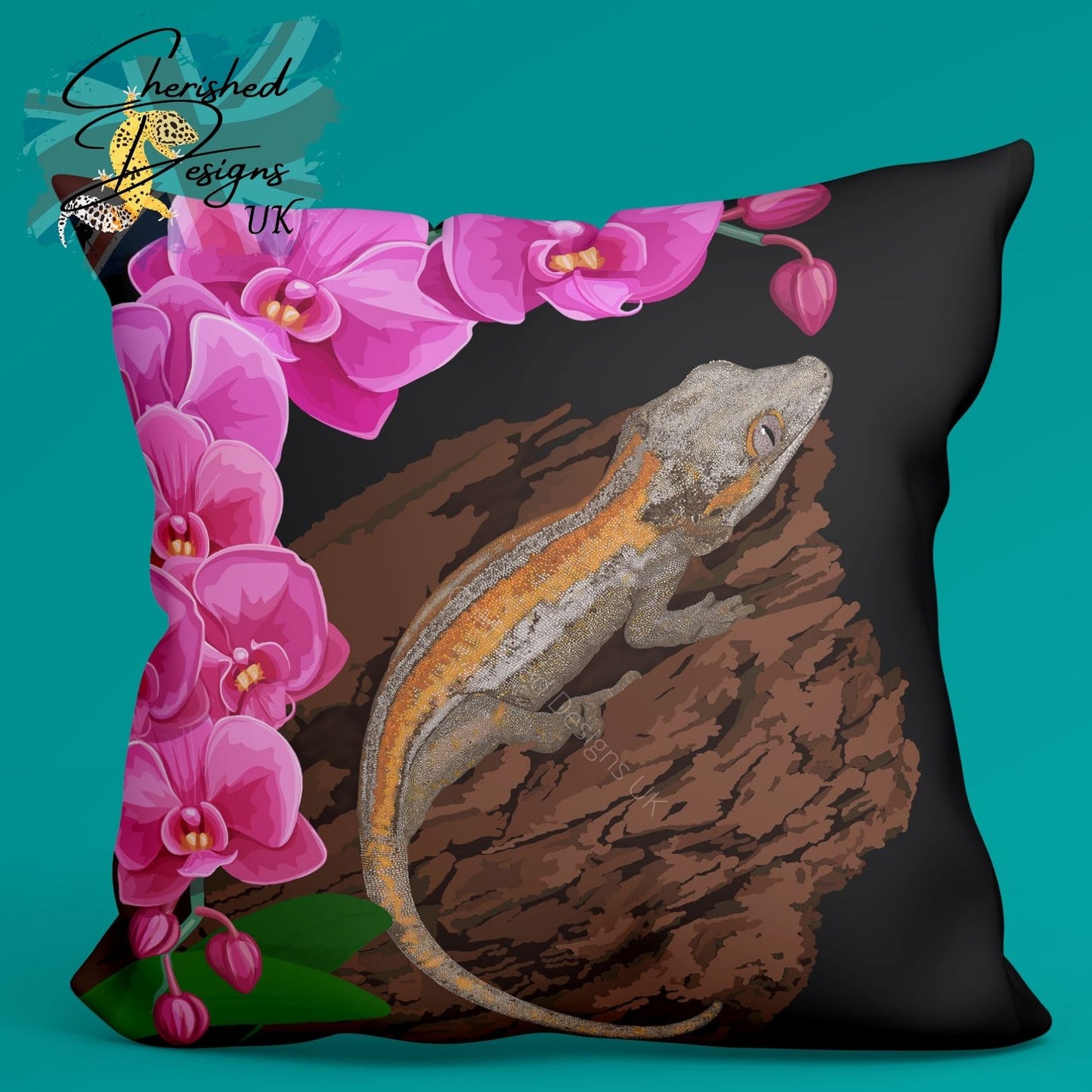 Gargoyle Gecko Decorative Cushion & Covers