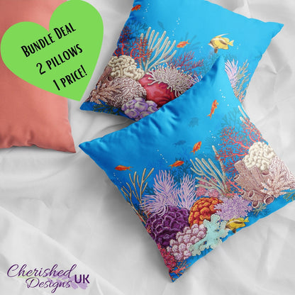 Coral Reef 2 Designer Pillow