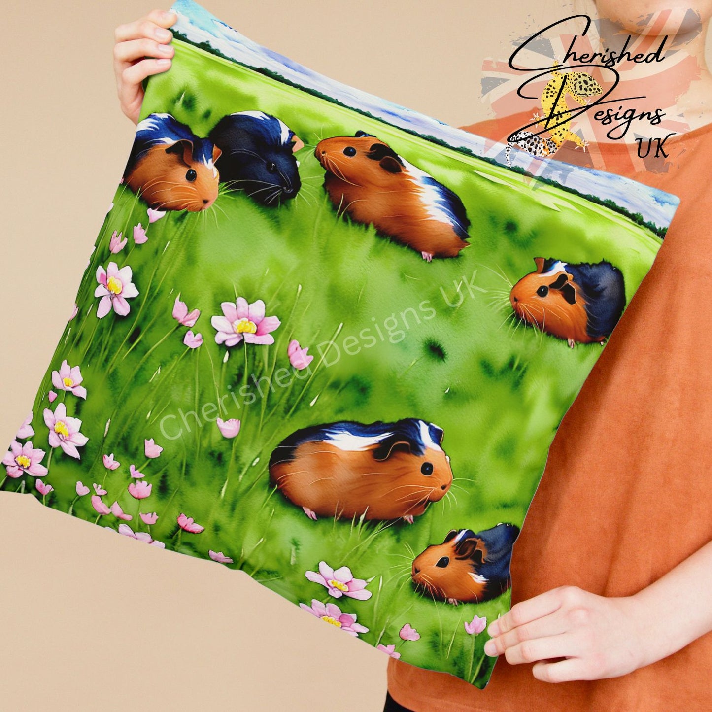 Guinea Pigs in Summer Decorative Cushion & Covers